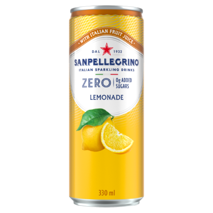 SAN PELLEGRINO ZERO LEMONADE 330ML