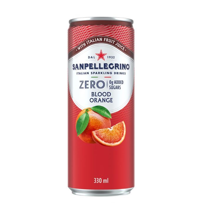 SAN PELLEGRINO ZERO BLOOD ORANGE 330ML