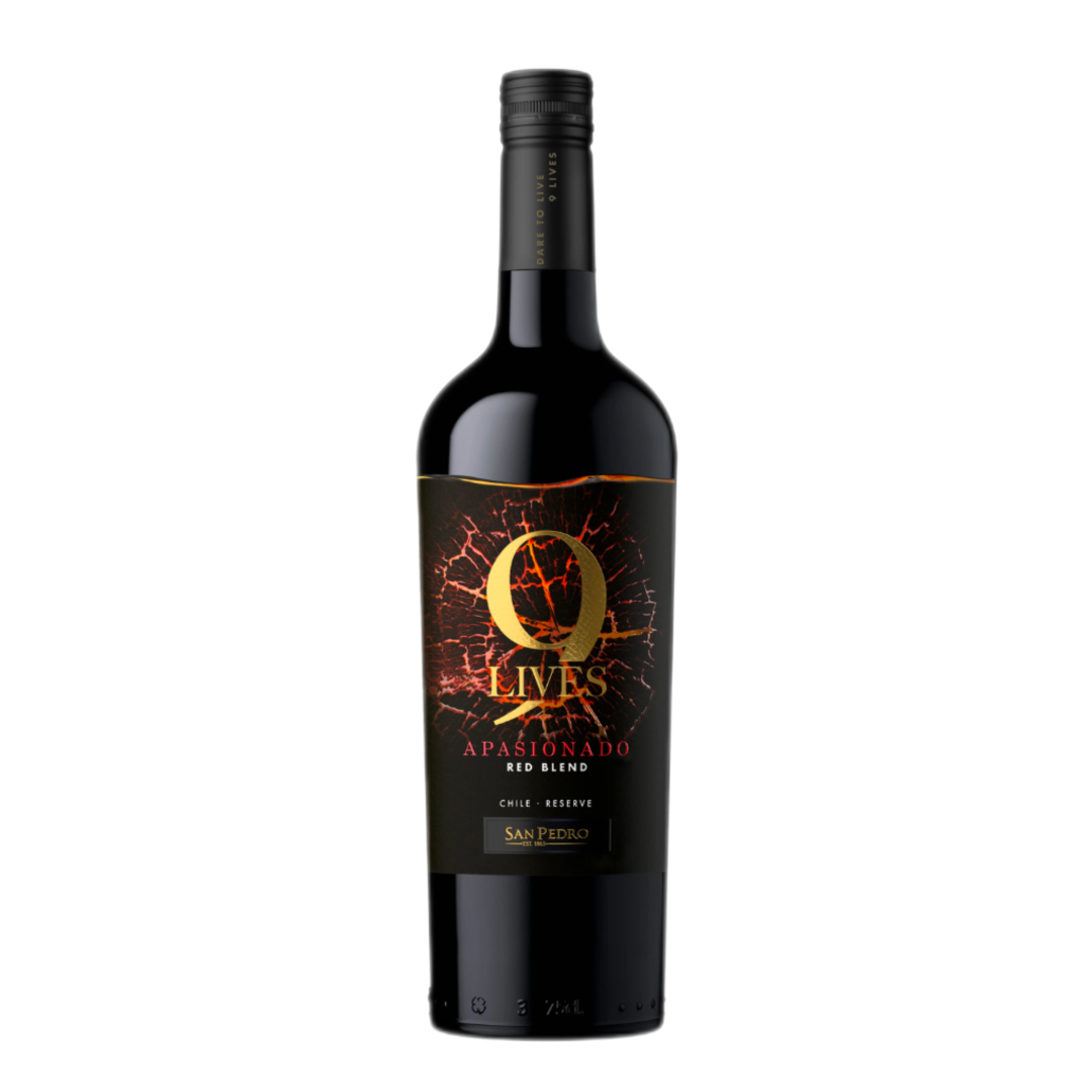 9 LIVES APASIONADO RED BLEND 750ML
