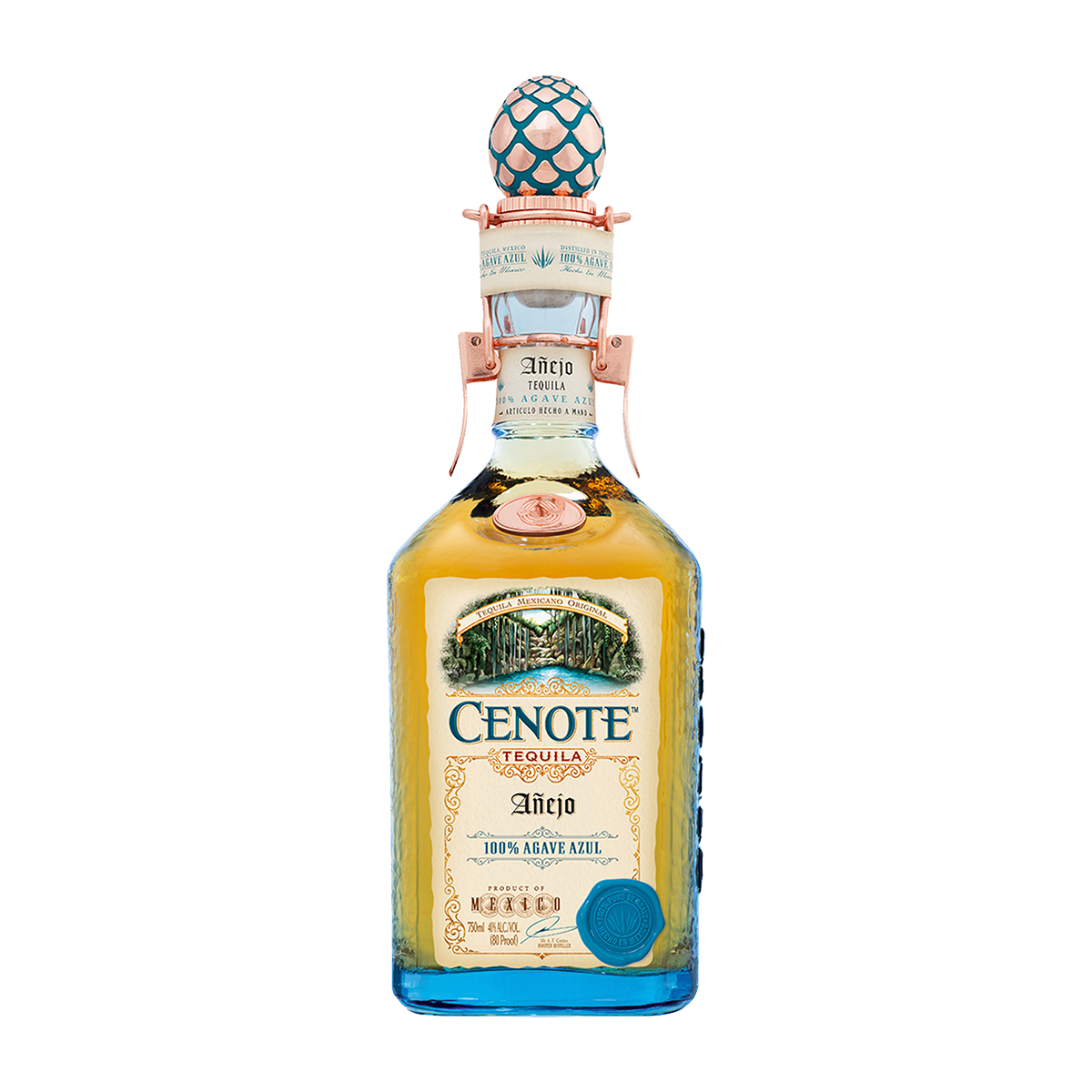 CENOTE AGAVE AÑEJO 40% 700ML