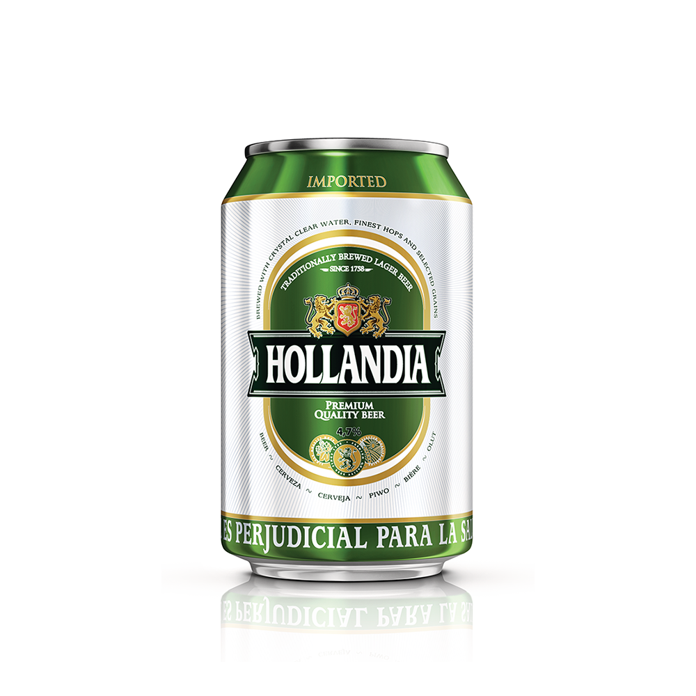CERVEZA HOLLANDIA LATA 330ML