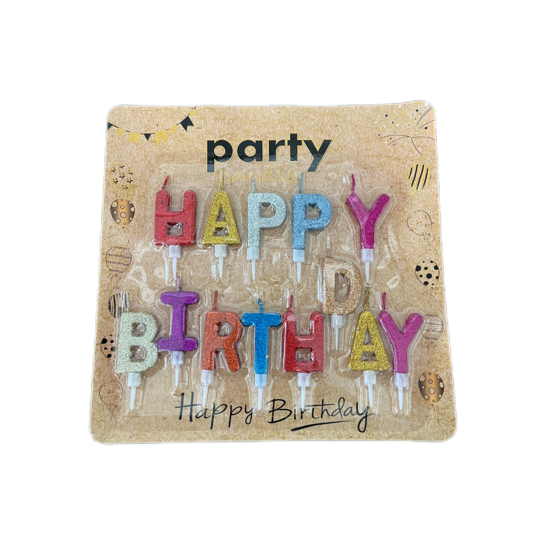 VELAS P/ CUMPLEANOS 13 PCS