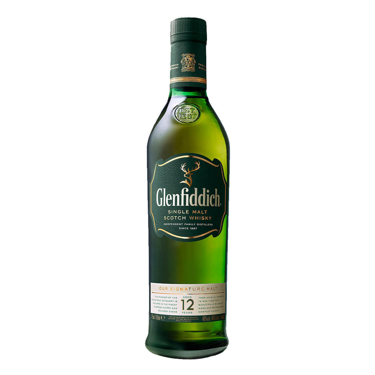 GLENFIDDICH 12 AÑOS 750ml