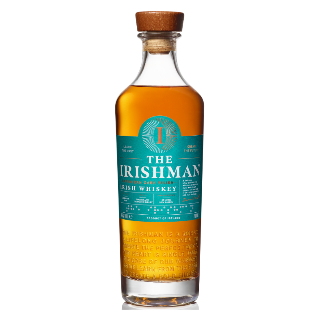 THE IRISHMAN RUM CASK BOX 46% 700ML.