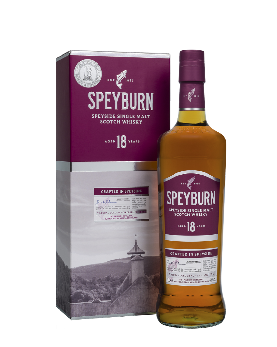 SPEYBURN 18YO OLD BOX 46% 6X700ML
