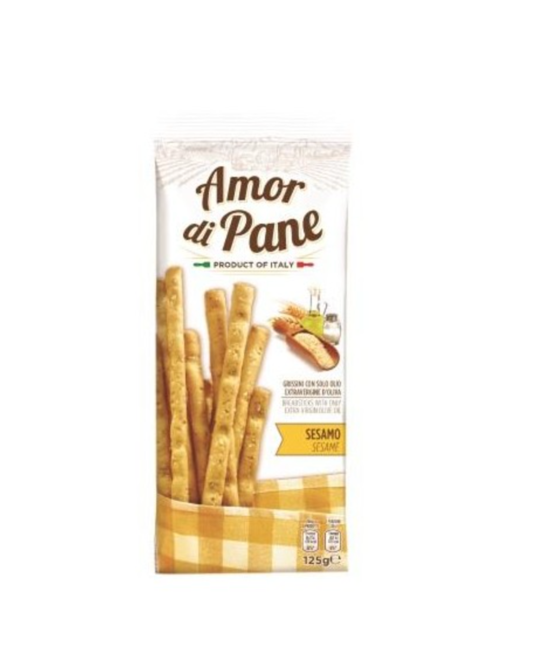 AMOR DI PANE GRISSINI SESAMO 100G