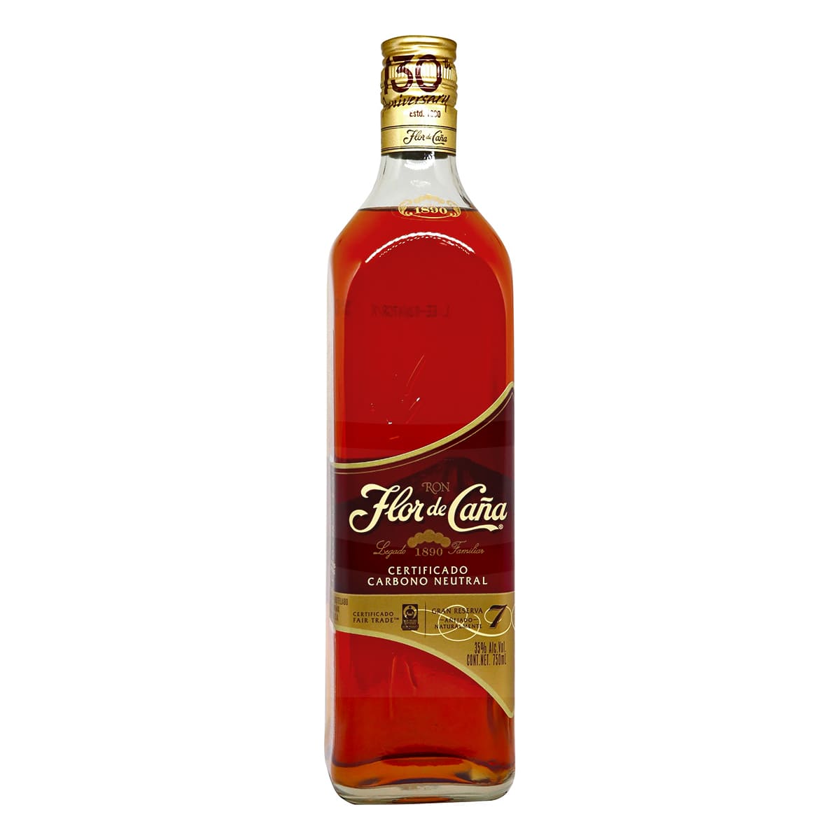FLOR DE CANA 7 AÑOS 750ML