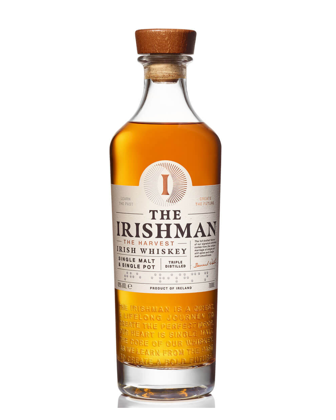 THE IRISHMAN THE HARVEST FOUNDERS RESERVE 40% 700ML.