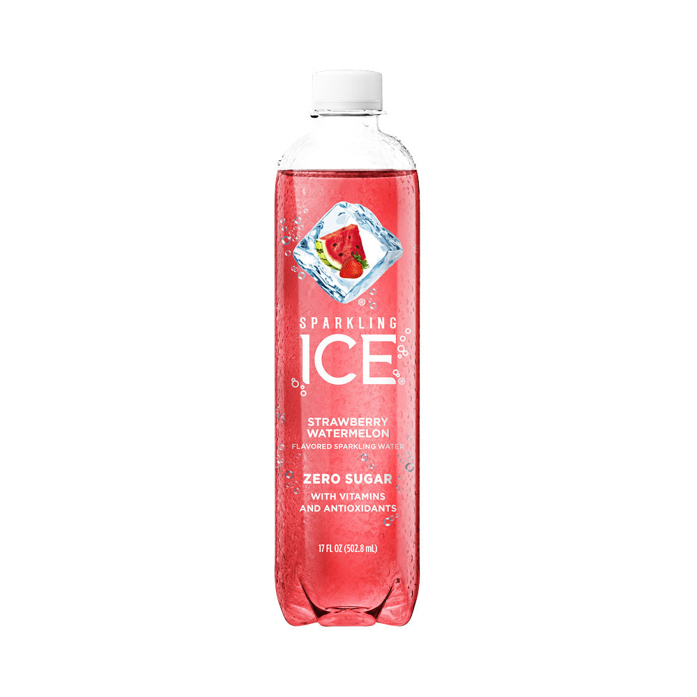SPARKLING ICE STRAWBERRY WATERMELON PET 12X17OZ