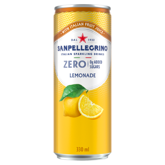 SAN PELLEGRINO ZERO LEMONADE 330ML