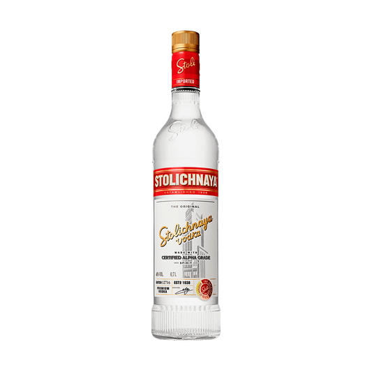 STOLICHNAYA VODKA 750ML