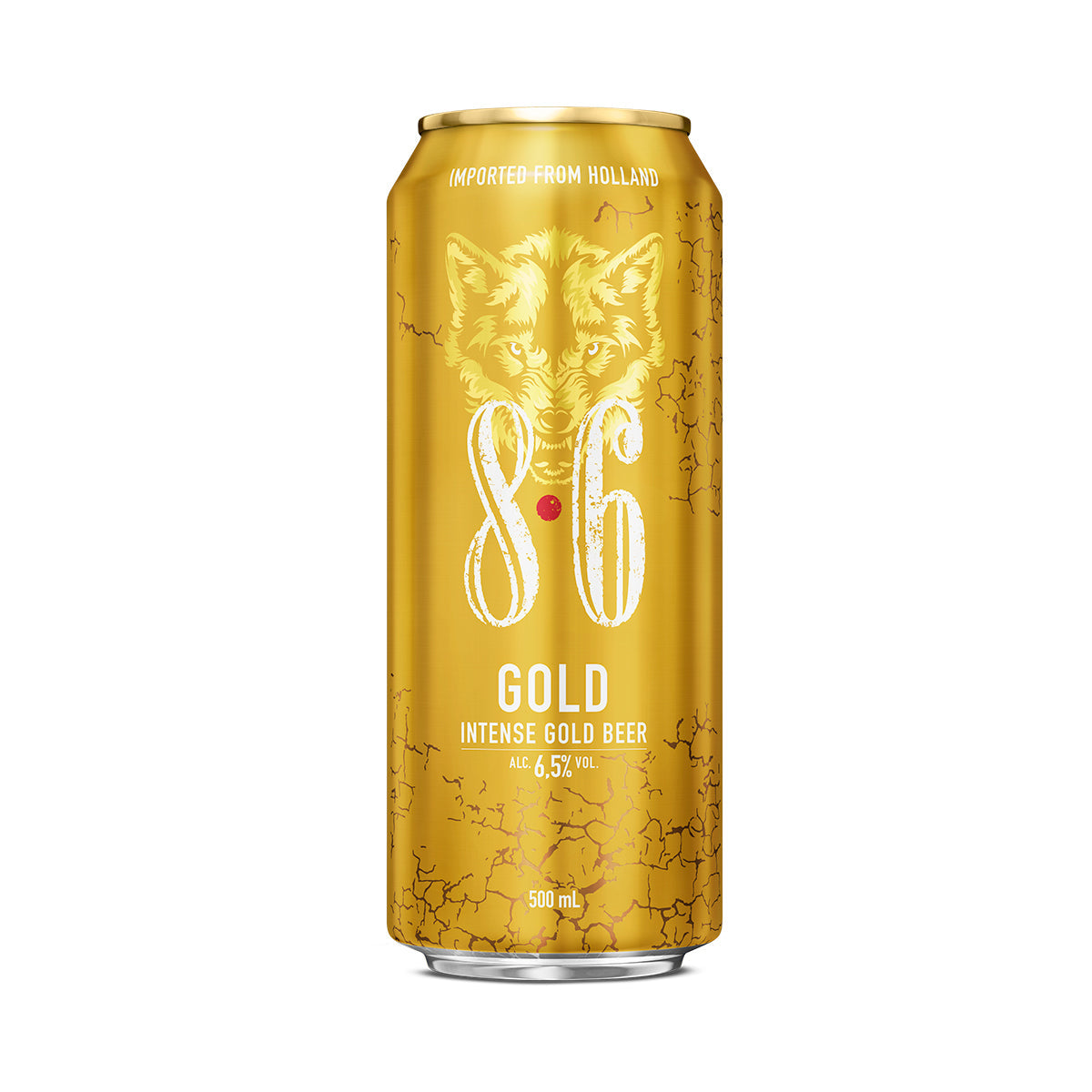 CERVEZA BAVARIA 8.6 GOLD LATA 500ML