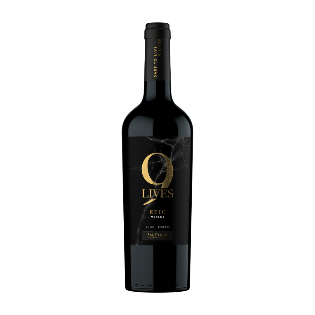 9 LIVES EPIC MERLOT 750ML