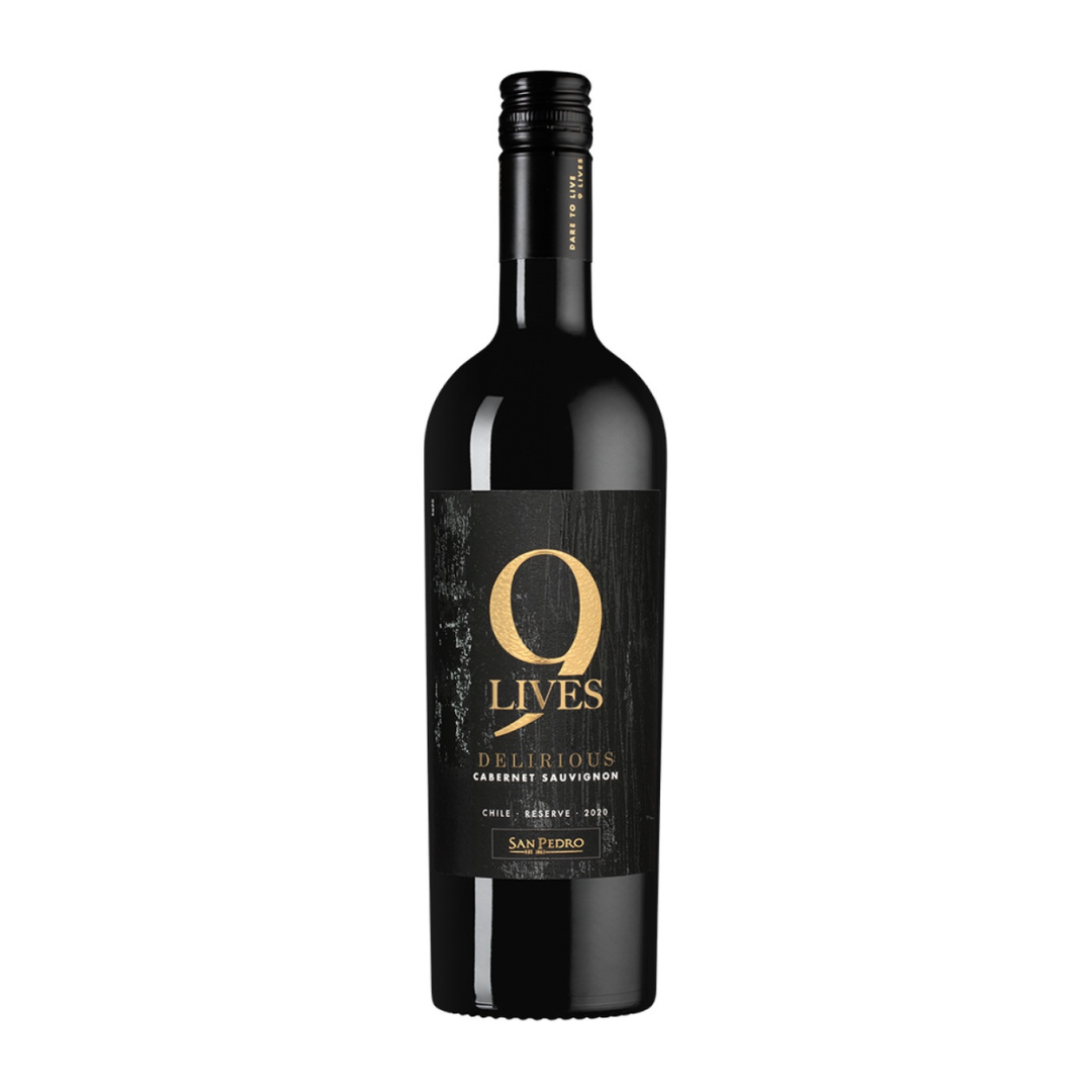 9 LIVES DELIRIOUS CABERNET SAUVIGNON 750ML