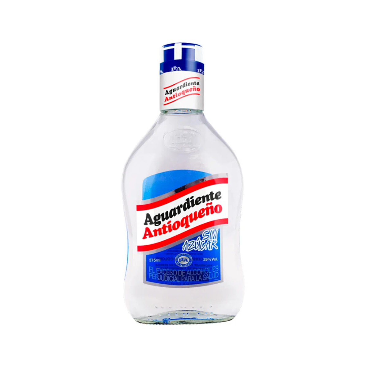 AGUARDIENTE ANTIOQUENO SIN AZUCAR 29% 375ML