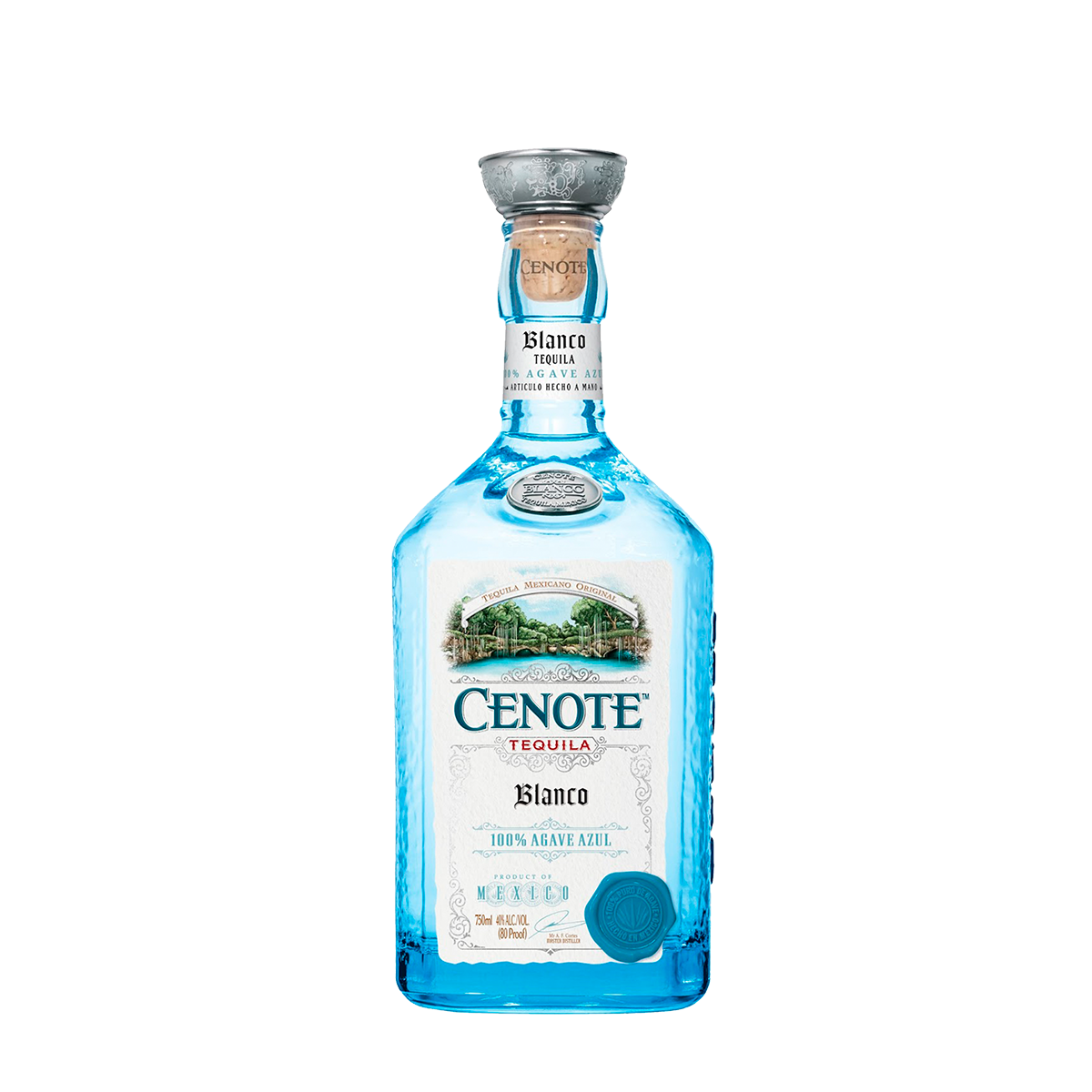 CENOTE AGAVE BLANCO 40% 700ML