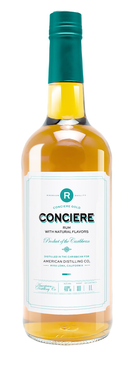 GOLD RUM CONCIERE 40% X 12 X 1L