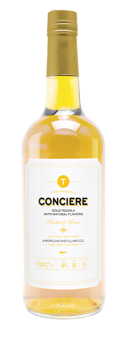 TEQUILA CONCIERE GOLD 40% X 12 X 1L