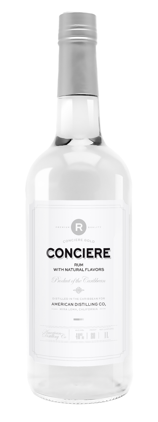 SILVER RUM CONCIERE 40% X 12 X 1L