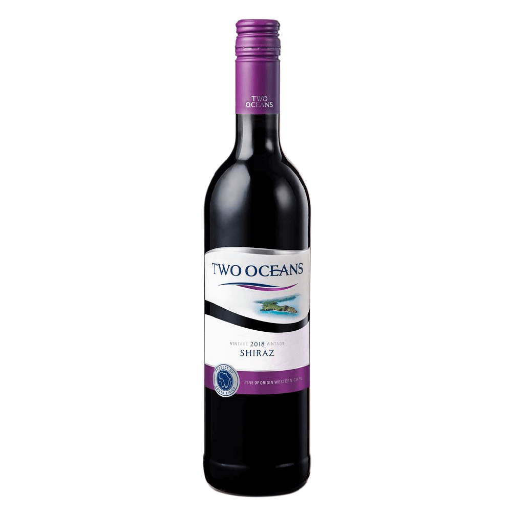 TWO OCEANS SHIRAZ 750ML