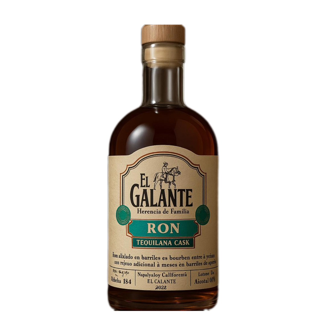 EL GALANTE RON TEQUILANA CASK 6X750ML 40%