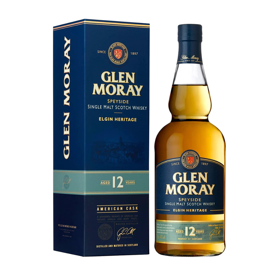 GLEN MORAY 12YO BOX 40% 6X700ML