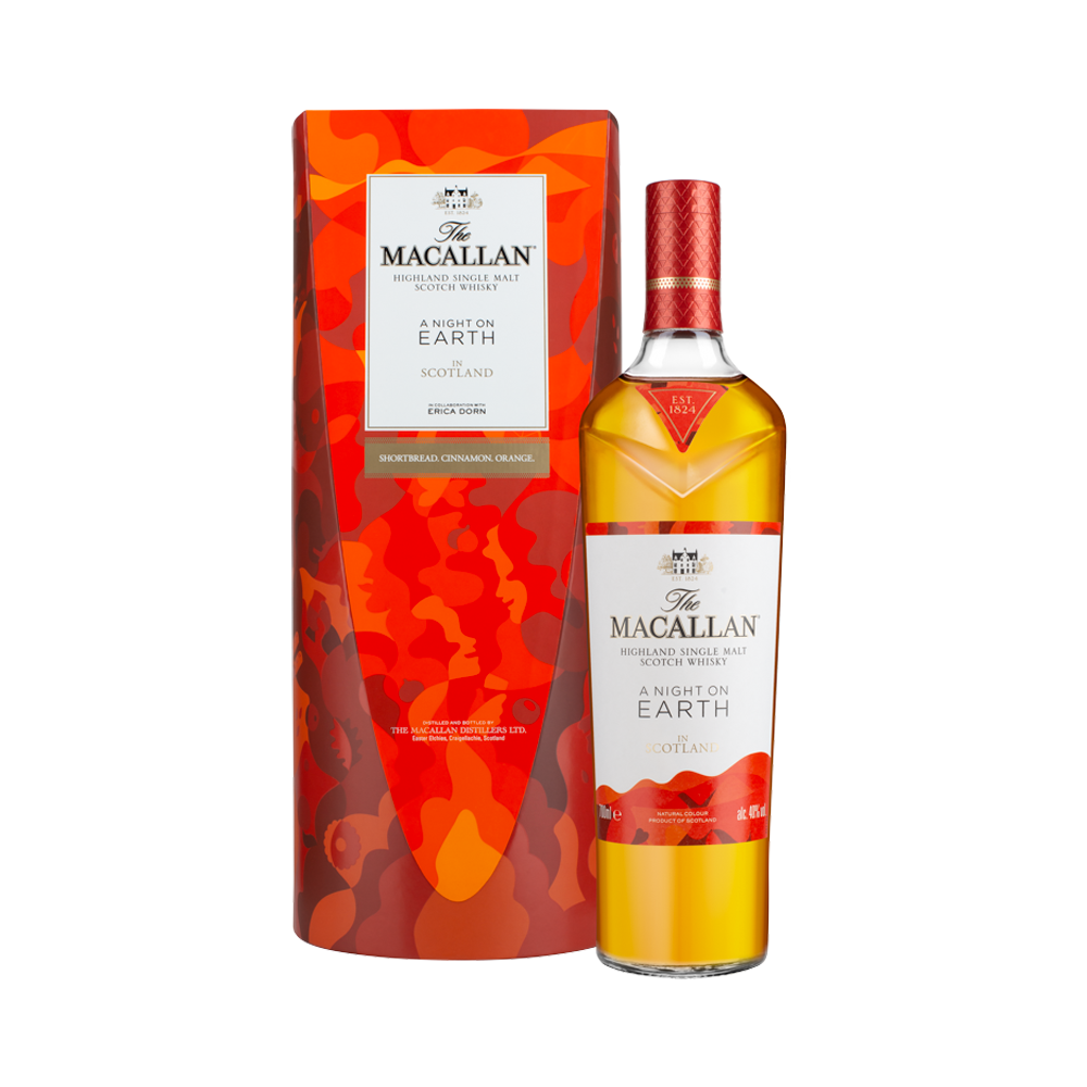 MACALLAN A NIGHT ON EARTH BOX 40% 6X700ML EDICION LIMITADA