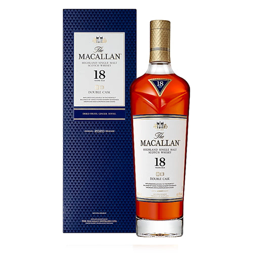 THE MACALLAN 18YO DOUBLE CASK 700ML