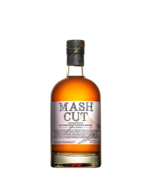 MASH CUT BLENDED MALT WHISKY 43% 6X750ML