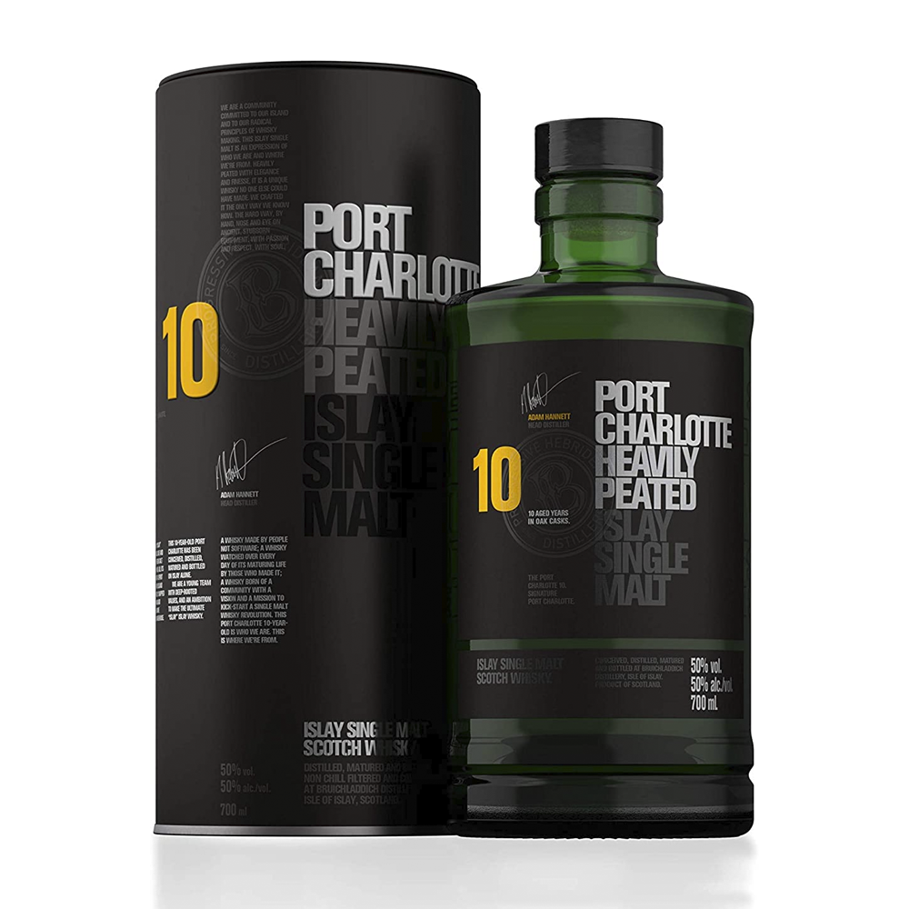 BRUICHLADDICH PORT CHARLOTTE 10YO 700ML