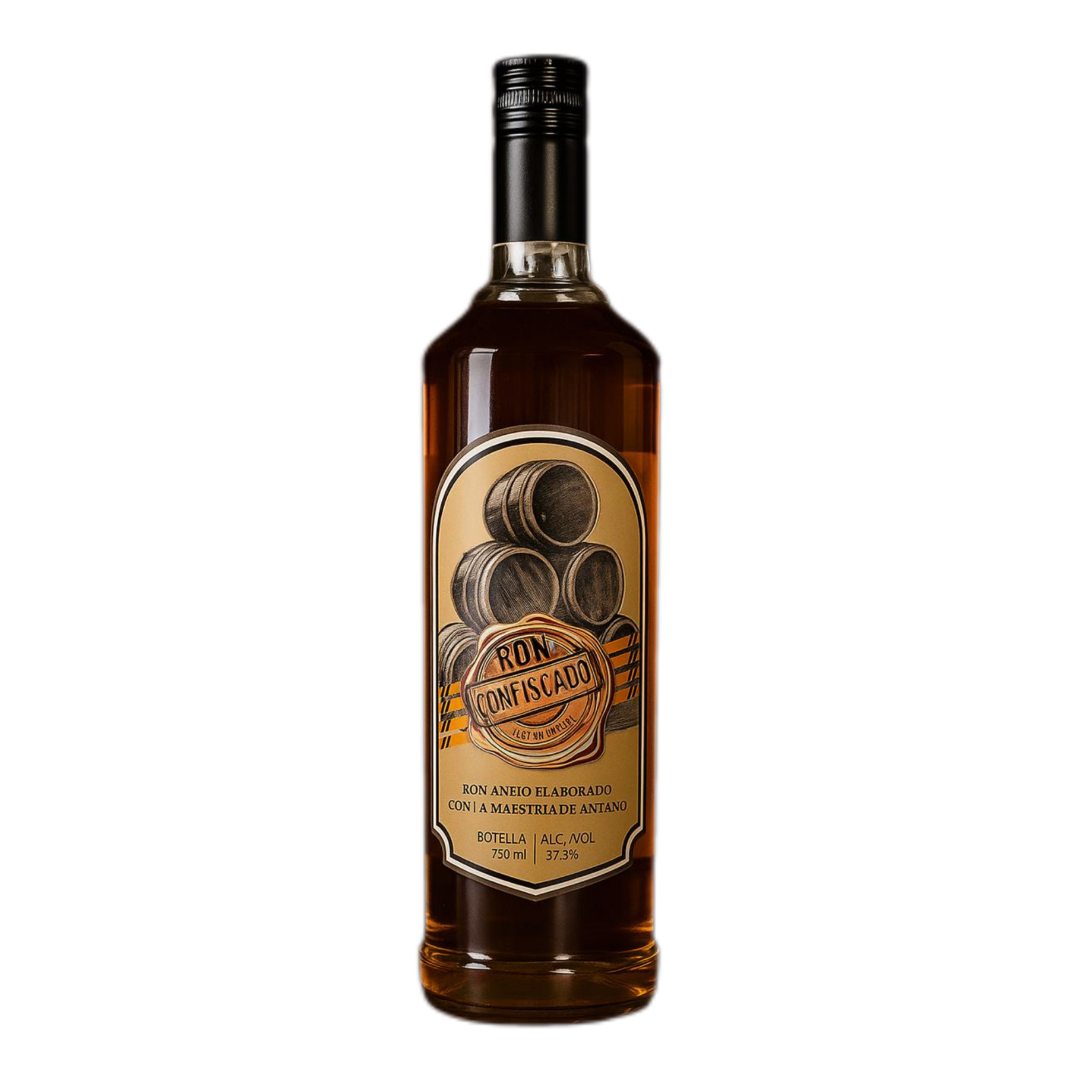 CONFISCADO RON AÑEJO 12X750ML 37,5%