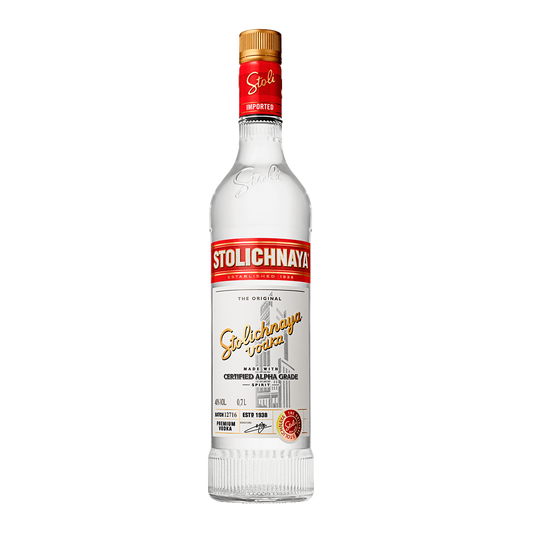 STOLICHNAYA VODKA 1L