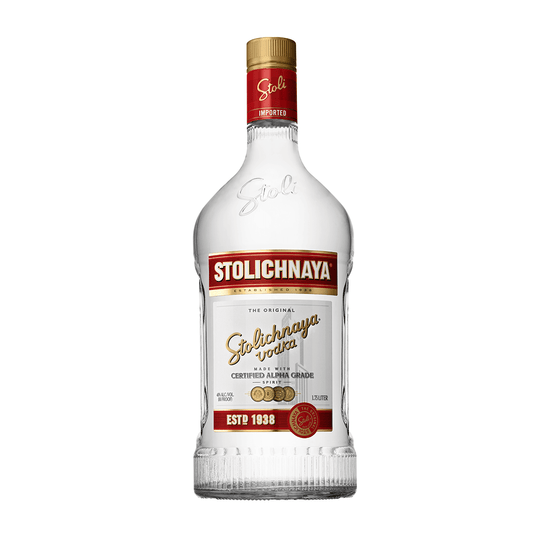 STOLICHNAYA VODKA MEDIO GALON 1.75L