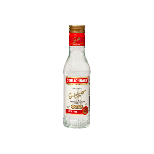 STOLICHNAYA VODKA 375ML