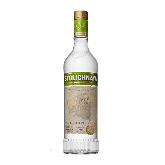 STOLICHNAYA VODKA GLUTEN FREE 750ML