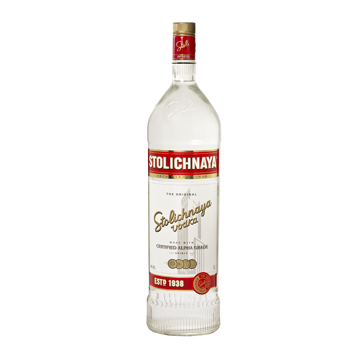 STOLICHNAYA VODKA 3L