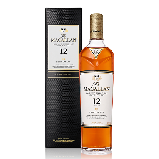 THE MACALLAN 12YO SHERRY OAK GB 40% 12 X 700ML