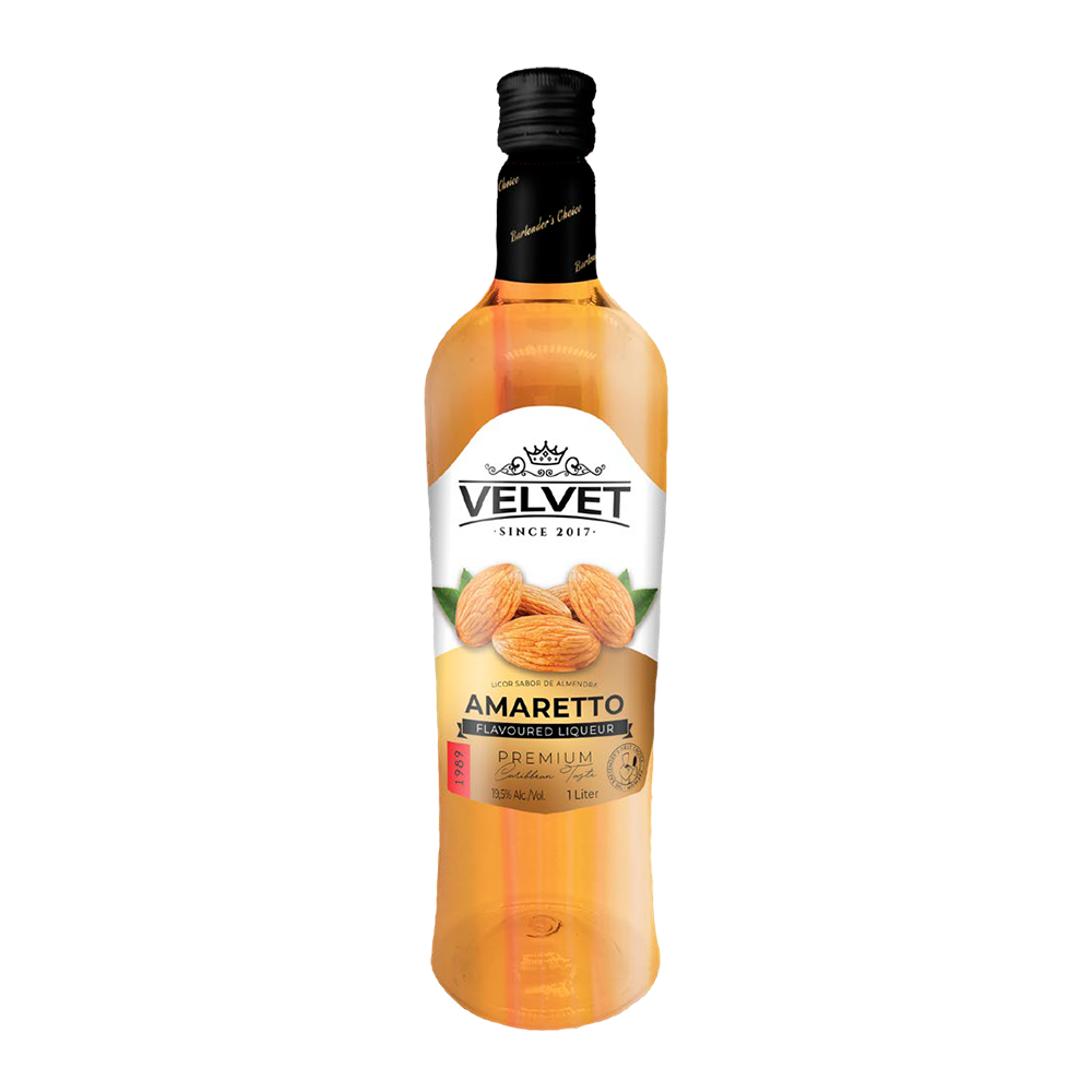 VELVET AMARETTO PET 19.5% 12X1000ML