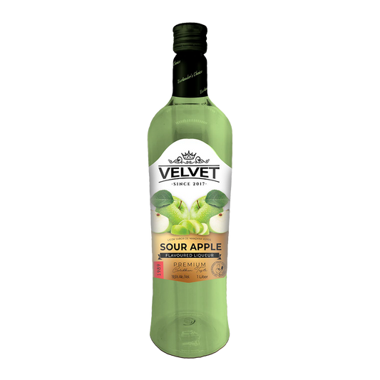 VELVET SOUR APPLE PET 19.5% 12X1000ML