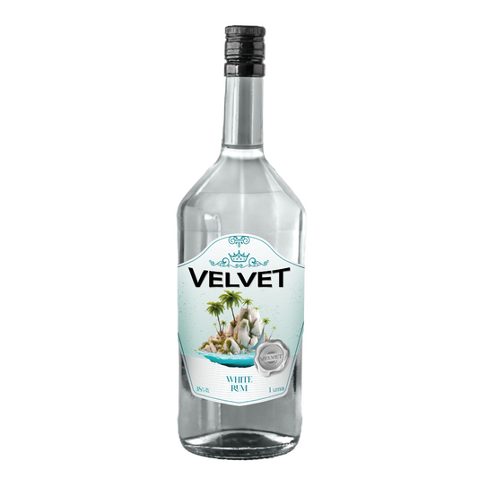 VELVET WHITE RUM 38% 12X1000ML