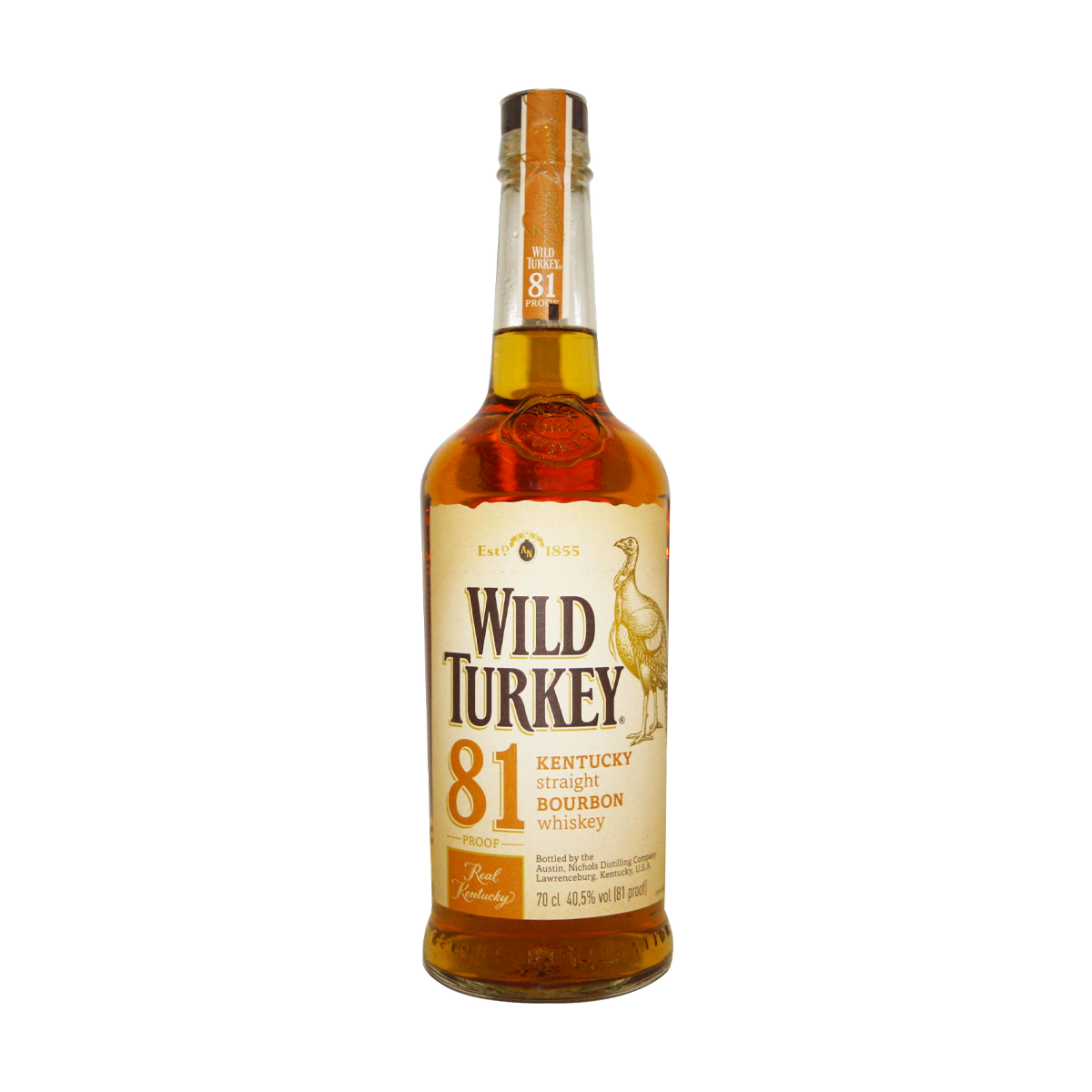 WILD TURKEY 81/P 40.5% 12 X 750ML