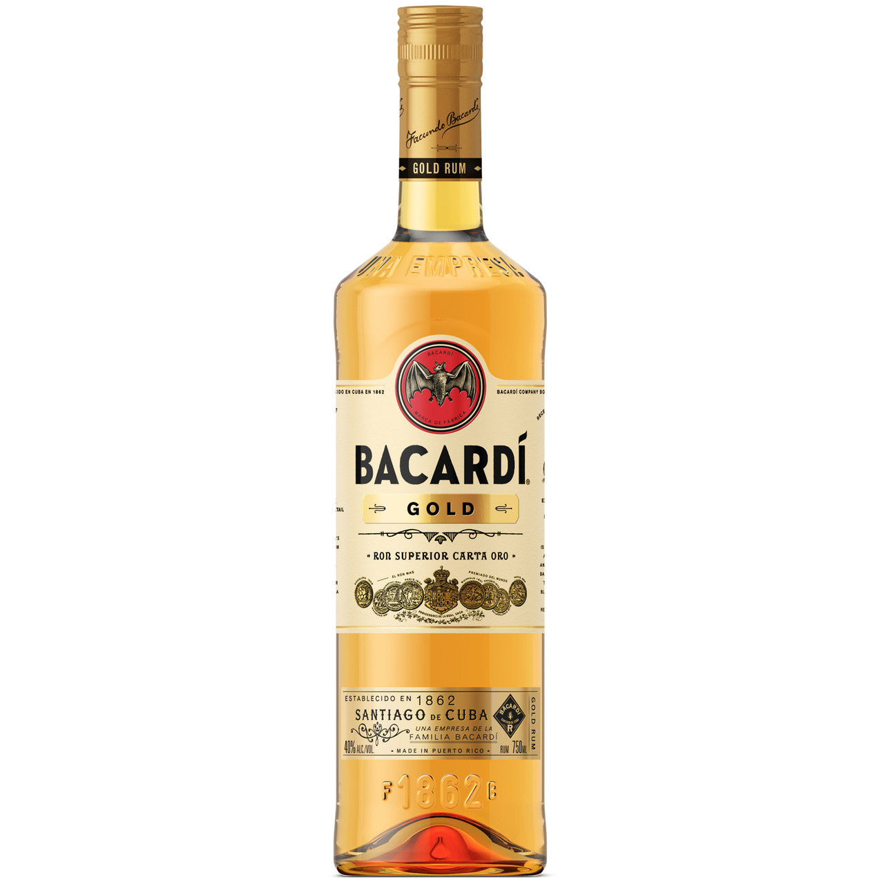 BACARDI ORO 12 X 750ML