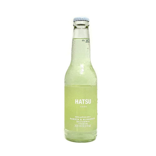 SODA HATSU SANDIA & ALBAHACA BOT 6X300ML