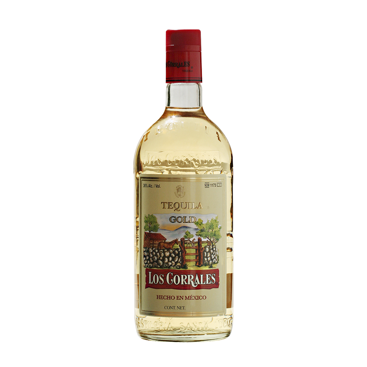 TEQUILA LOS CORRALES GOLD 930ML