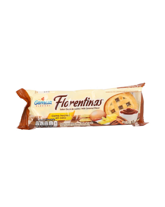 FLORENTINAS DULCE DE LECHE 60X83G