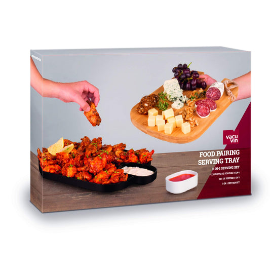 VACU VIN FOOD PAIRING SERVING TRAY