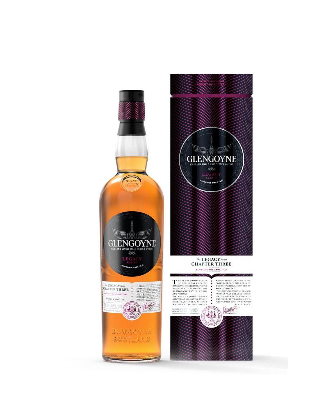 GLENGOYNE SINGLE MALT THE LEGACY SERIES BOX 48% 750ML