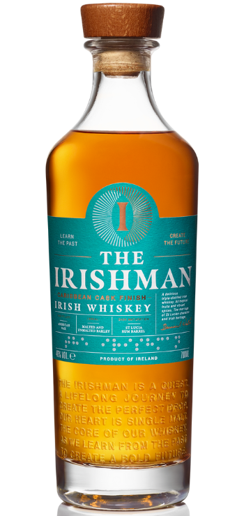 THE IRISHMAN RUM CASK BOX 46% 700ML.