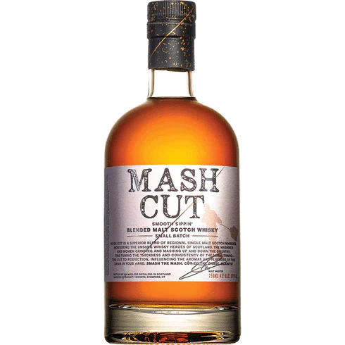 MASH CUT BLENDED MALT WHISKY 43% 6X750ML