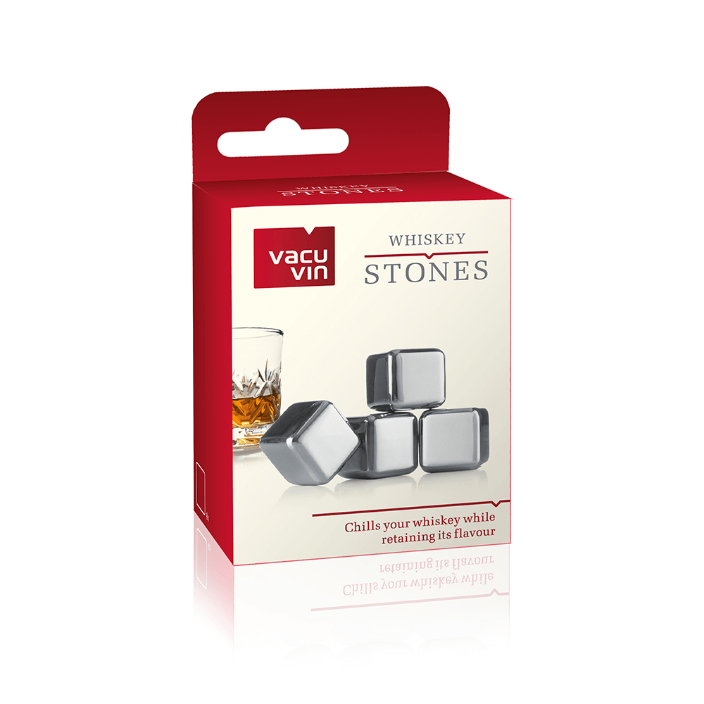 VACU VIN WHISKEY STONES SET